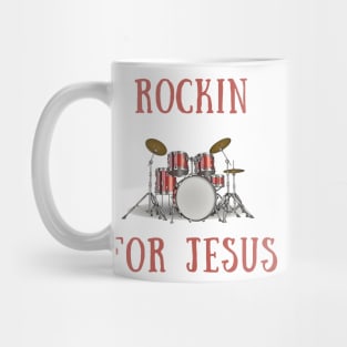 Rockin for jesus Mug